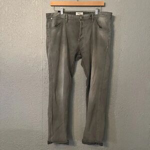 PT05 Play It Loud Modern Jazz Straight Leg Gray Denim Mens Size 34